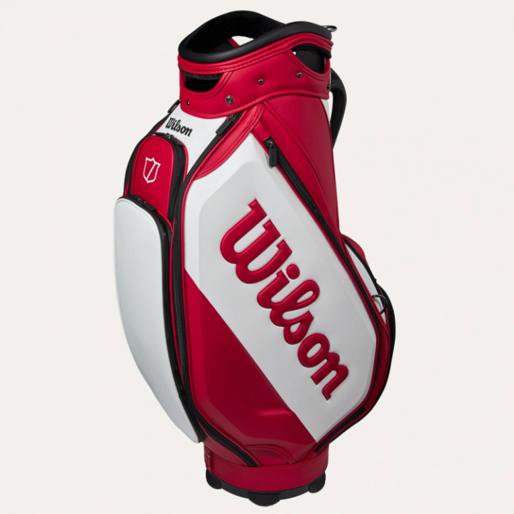 Wilson Staff Tour Bag Röd/Vit i gruppen Bagar / Vagnbagar hos Dimbo Golf AB (3414010-6201)