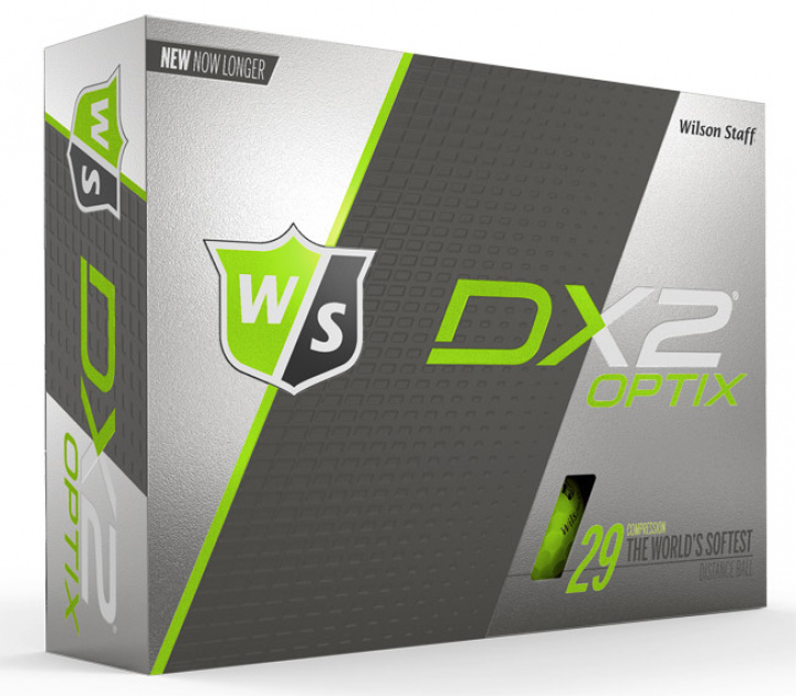 Wilson Staff Golfbollar Dx2 Soft Optix Grön (1st duss) i gruppen Rea / Rea Golfbollar hos Dimbo Golf AB (3415012-40)