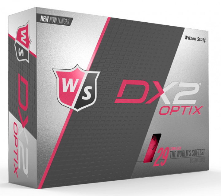 Wilson Staff Golfbollar Dx2 Soft Optix Rosa (1st duss) i gruppen Rea / Rea Golfbollar hos Dimbo Golf AB (3415012-51)