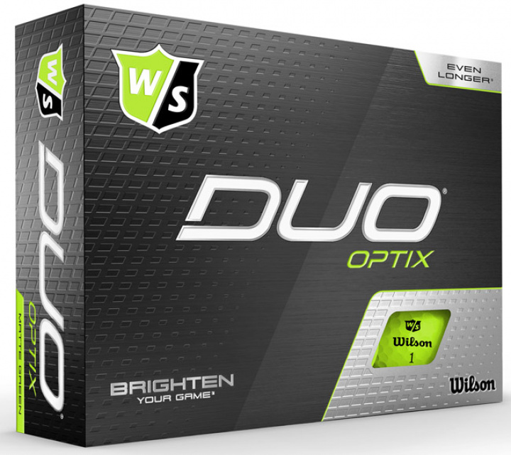 Wilson Staff Golfbollar Duo Optix Grön (1st duss) i gruppen Rea / Rea Golfbollar hos Dimbo Golf AB (3415016-40)