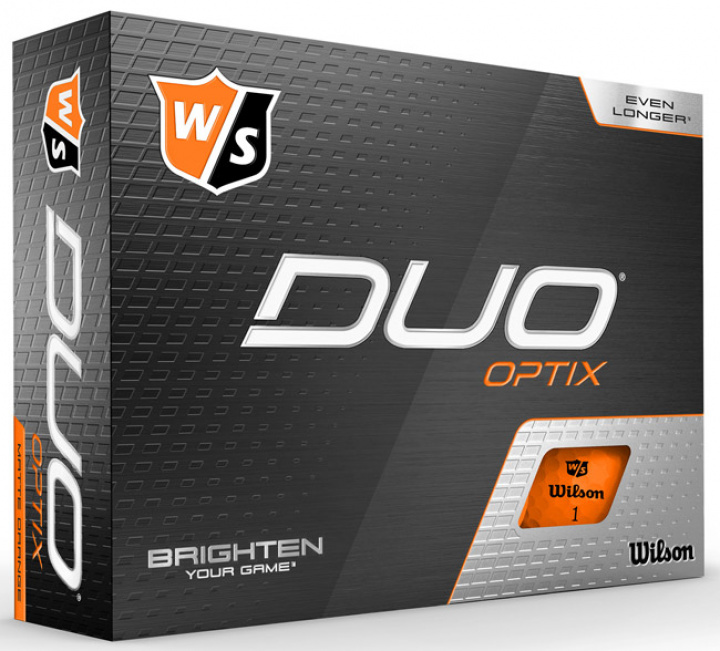 Wilson Staff Golfbollar Duo Optix Orange (1st duss) i gruppen Rea / Rea Golfbollar hos Dimbo Golf AB (3415016-60)