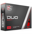 Wilson Staff Golfbollar Duo Soft Röd (1st duss)