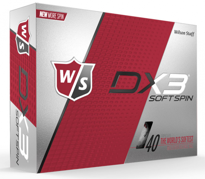 Wilson Staff Golfbollar Dx3 Soft Spin (1st duss) i gruppen Rea / Rea Golfbollar hos Dimbo Golf AB (3416011-10)