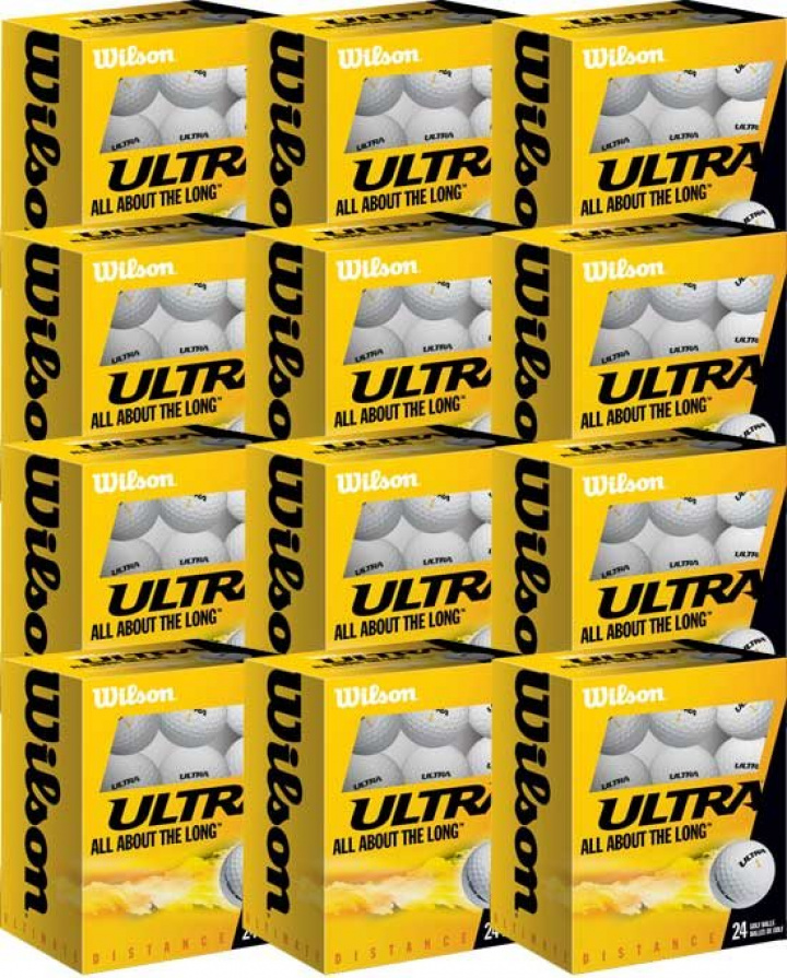 Wilson Golfbollar Ultra Distance (12st 24-pack) i gruppen Golfbollar / Golfbollar Storpack hos Dimbo Golf AB (3417002-12)
