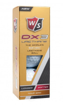 Wilson Staff Golfbollar Dx3 Urethane Vit (1st 3-pack)