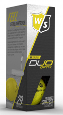 Wilson Staff Golfbollar Dx2 Soft Optix Gul (1st 3-pack)
