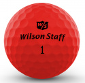 Wilson Staff Golfbollar Dx2 Soft Optix Röd (1st 3-pack)