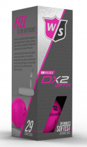 Wilson Staff Golfbollar Dx2 Soft Optix Rosa (1st 3-pack)