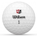 Wilson Staff Golfbollar Duo Soft Plus Vit (1st 3-pack)