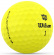 Wilson Staff Golfbollar Duo Optix Gul (1st 3-pack)