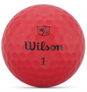 Wilson Staff Golfbollar Duo Soft Röd (1st 3-pack)