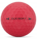 Wilson Staff Golfbollar Duo Soft Röd (1st 3-pack)
