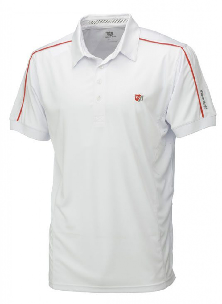 Wilson Staff Piké FG Performance Vit i gruppen Kläder / Herrkläder / KORTÄRMAT hos Dimbo Golf AB (3450002-1004r)