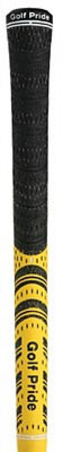 Golf Pride Golfgrepp Herr ND Multi Compound Runt Svart/Gul Standardstorlek
