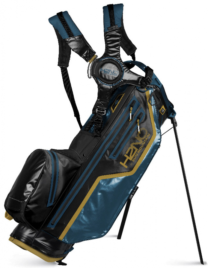 Sun Mountain Bärbag H2NO Lite 14-way Svart/Spruze/Aztec i gruppen Bagar / Bärbagar Vattentäta / Sun Mountain Vattentät Bärbag hos Dimbo Golf AB (3511042-BSA)