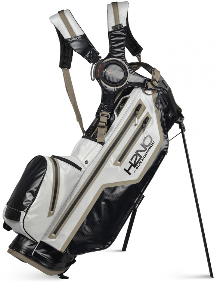 Sun Mountain Bärbag H2NO Lite 14-way Svart/Vit/Java/Havre i gruppen Bagar / Bärbagar Vattentäta / Sun Mountain Vattentät Bärbag hos Dimbo Golf AB (3511042-BWJ)