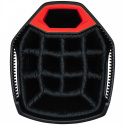 Sun Mountain Vagnbag E-Lite Svart Svart/Vit/Röd