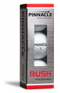 Pinnacle Golfboll Rush Vit (1st 3-pack)