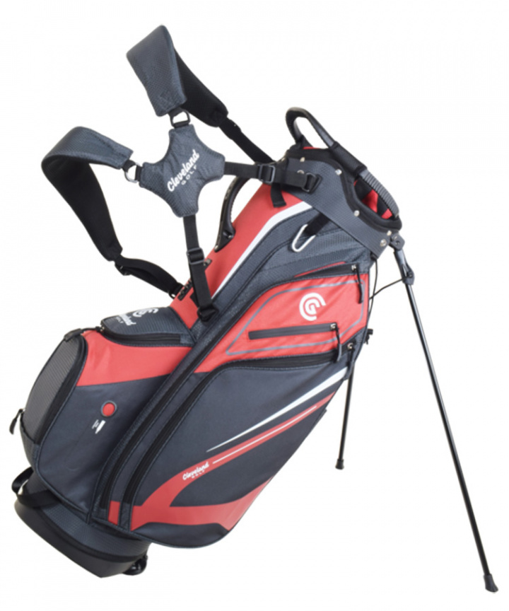 Cleveland Bärbag Saturday 2 Röd/Grafit i gruppen Bagar / Bärbagar hos Dimbo Golf AB (3711026-128026)