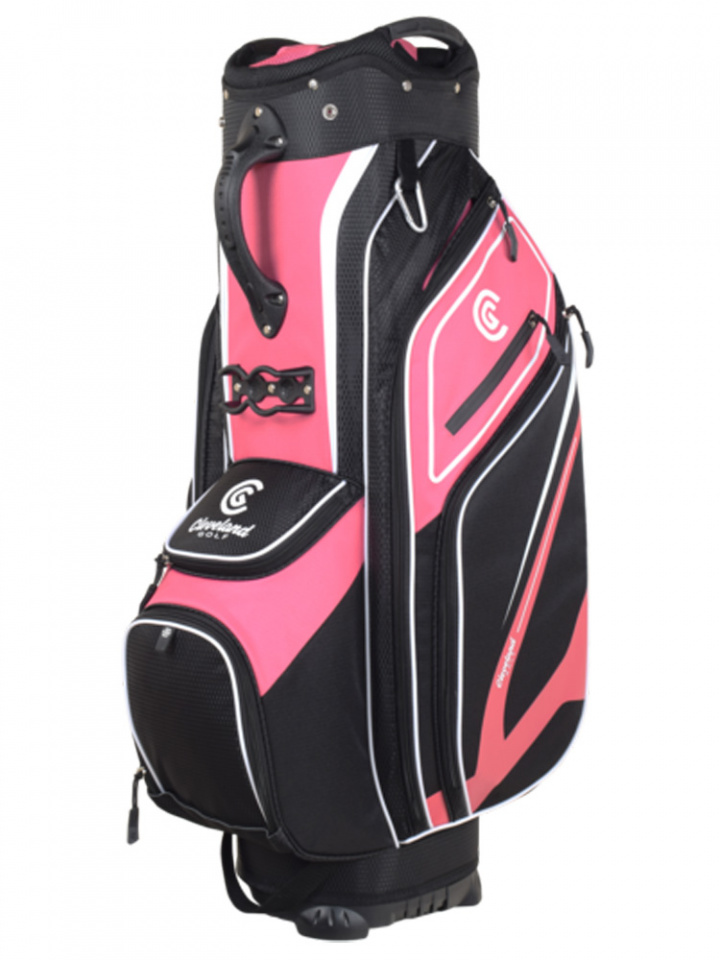 Cleveland Vagnbag Friday 3 Rosa/Svart i gruppen Bagar / Vagnbagar hos Dimbo Golf AB (3712023-127975)