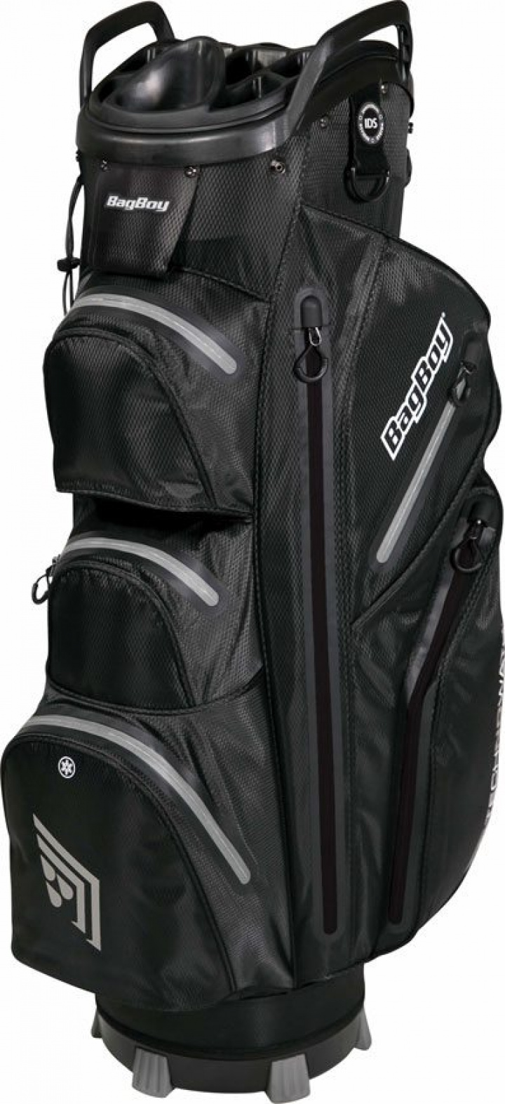 BagBoy Vagnbag Technowater C-302 Svart/Grå i gruppen Bagar / Bagboy Golfbag hos Dimbo Golf AB (3812002-36307)