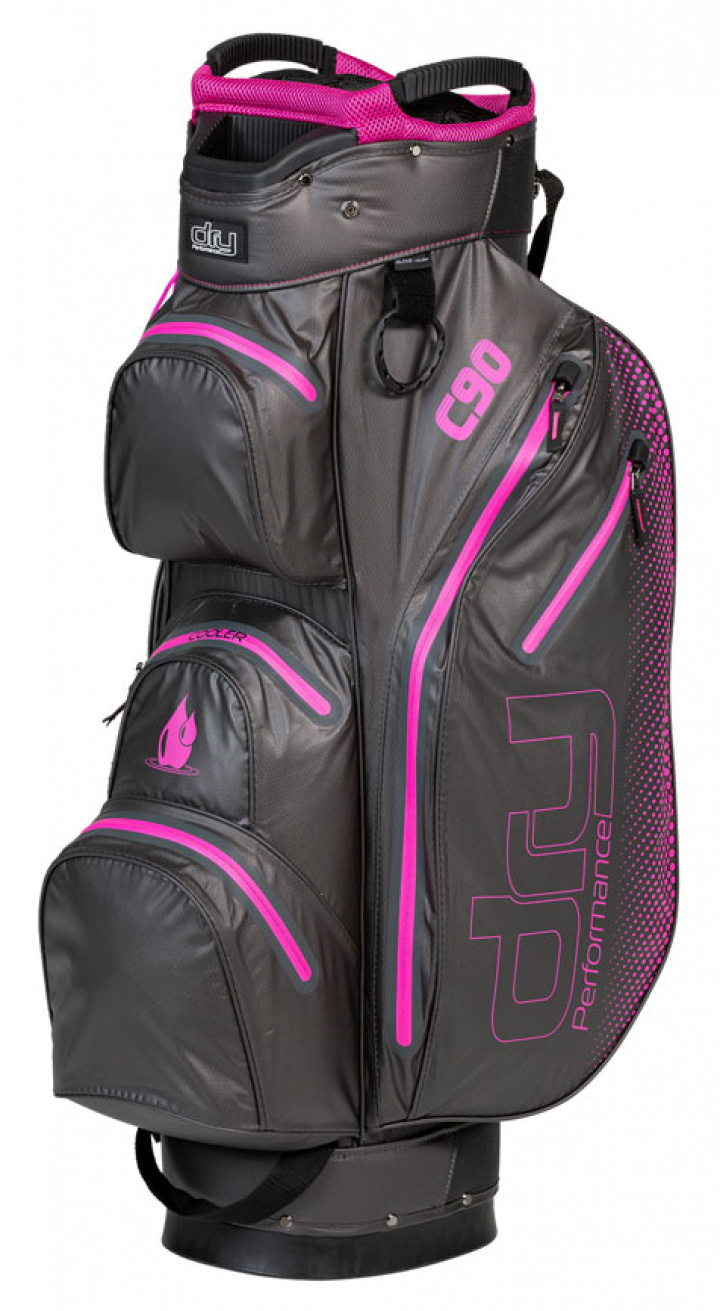 Dry Performance Vagnbag C90 Grafit/Rosa i gruppen Bagar / Vagnbagar Vattentäta hos Dimbo Golf AB (3812009-9151)