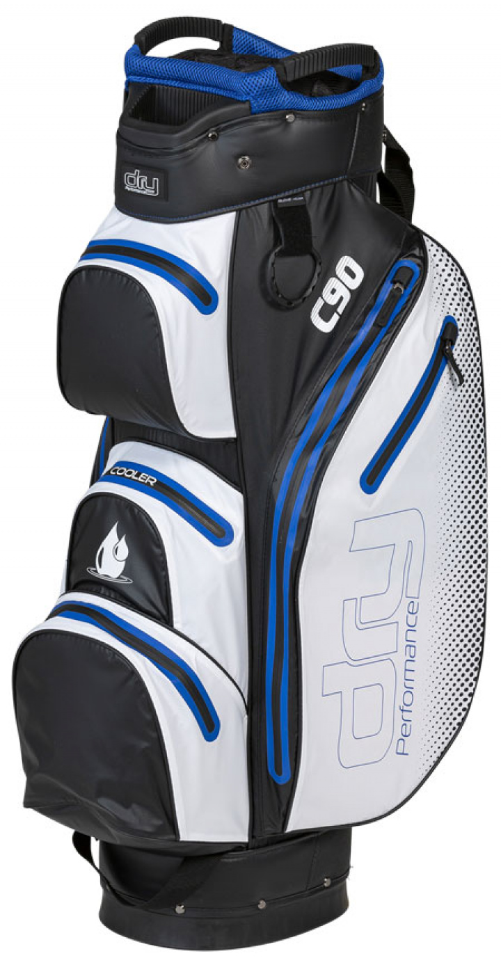 Dry Performance Vagnbag C90 Svart/Vit/Royalblå i gruppen Bagar / Vagnbagar Vattentäta hos Dimbo Golf AB (3812009-9C03)