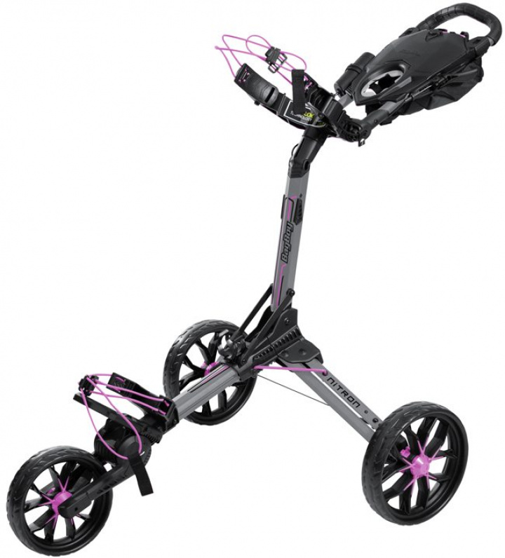 BagBoy Golfvagn Nitron Grå/Rosa i gruppen Vagnar / Alla Golfvagnar / Bagboy Golfvagn hos Dimbo Golf AB (3883007-72026)