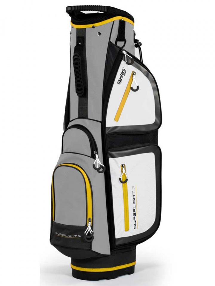 Masters Vagnbag Superlight 7 Grå/Gul i gruppen Bagar / Vagnbagar hos Dimbo Golf AB (4012006-02)