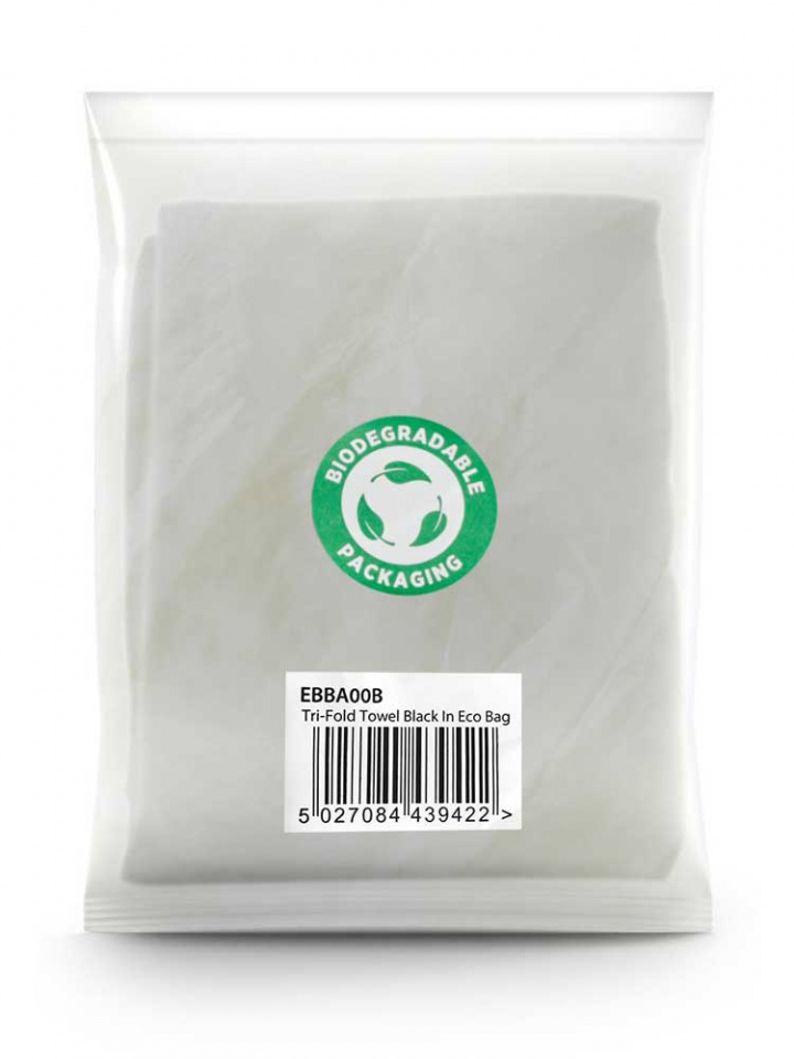 Golfhandduk Masters Svart Ecobag i gruppen Tillbehör / Golftillbehör / Golfhanddukar hos Dimbo Golf AB (4043003-EB00b)