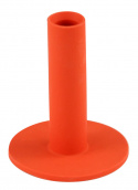 Golfpeg i gummi med fot (2 1/2) 64 mm Orange