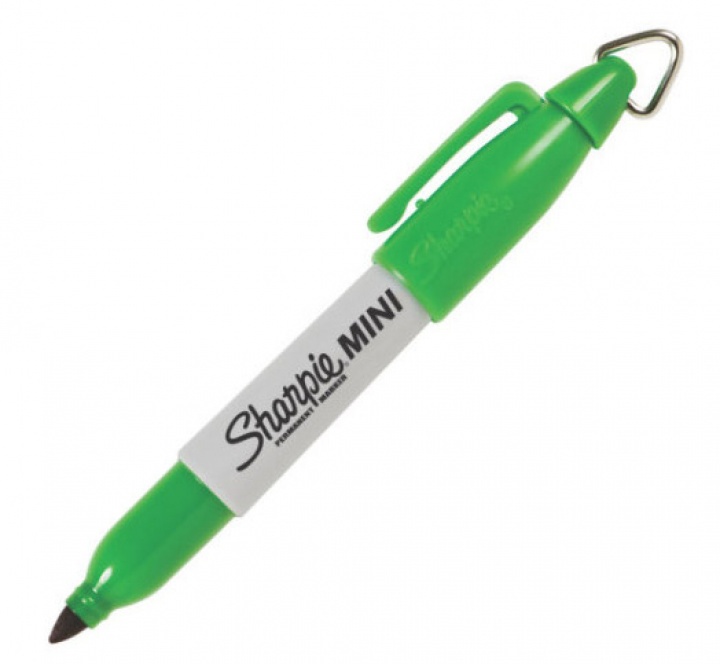 Penna Märkpenna för golfbollar Sharpie mini Grön i gruppen Tillbehör / Golftillbehör / Pennor hos Dimbo Golf AB (4081084-45)