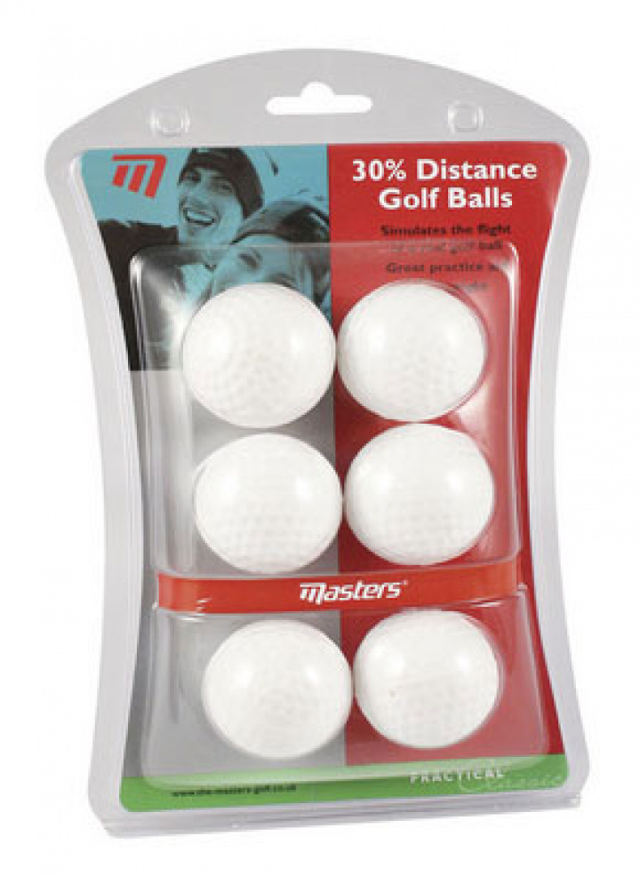 Golfboll Övningsbollar 6-pack 30% i gruppen Tillbehör / Golftillbehör / Övningsbollar hos Dimbo Golf AB (4081088)