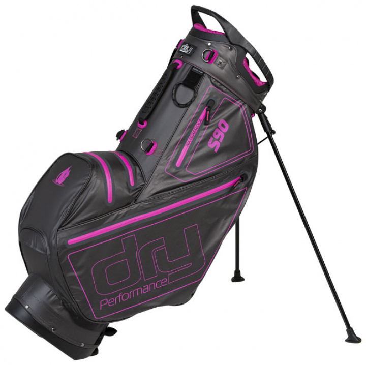 Dry Performance Bärbag 9 Grafit/Rosa i gruppen Bagar / Bärbagar Vattentäta hos Dimbo Golf AB (4111003-04)