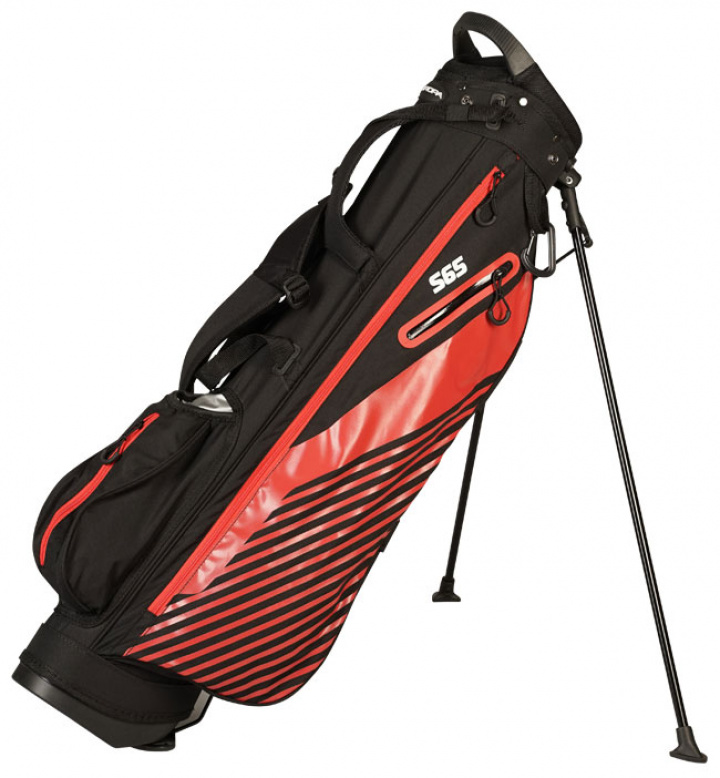 Europa Bärbag 6,5 Svart/Röd i gruppen Bagar / Pencilbagar hos Dimbo Golf AB (4113002-13)