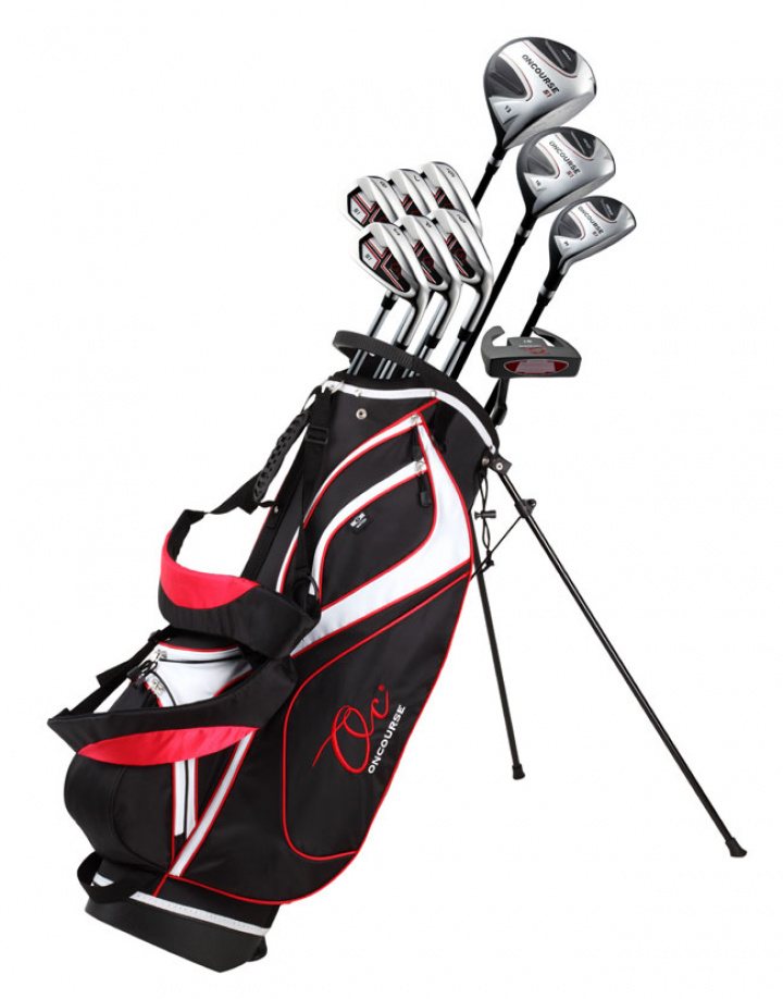 OnCourse Startpaket Herr Vänster Stål/Grafit med Bärbag i gruppen Golfklubbor / Nybörjarset Golf hos Dimbo Golf AB (4180003-12550)