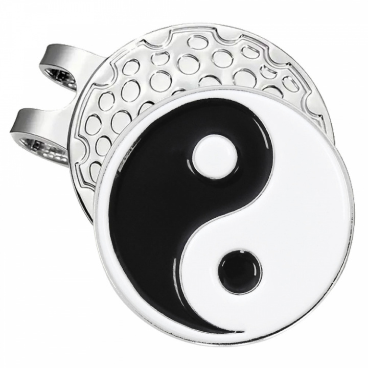 Golfgear Markör med clip Emalj Yin & Yang i gruppen Tillbehör / Golftillbehör / Markörer hos Dimbo Golf AB (4181010-226)