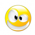 Golfgear Markör med clip Gul Galen Smiley