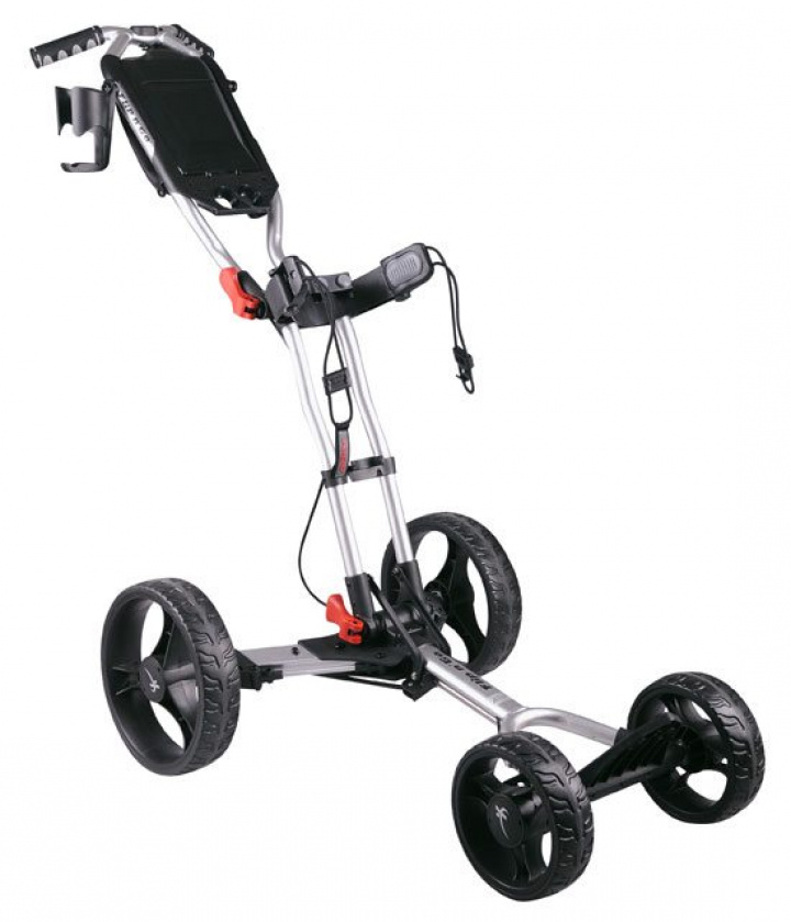 Axglo Golfvagn Fyrhjuling Flip´n Go Silver/Svart i gruppen Vagnar / Alla Golfvagnar / Axglo Golfvagn hos Dimbo Golf AB (4183004-91)
