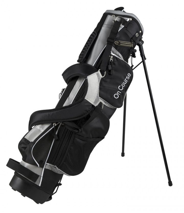 On Course Bärbag 6 Junior Svart/Silver i gruppen Bagar / Golfbag Barn hos Dimbo Golf AB (4185001-6S07)