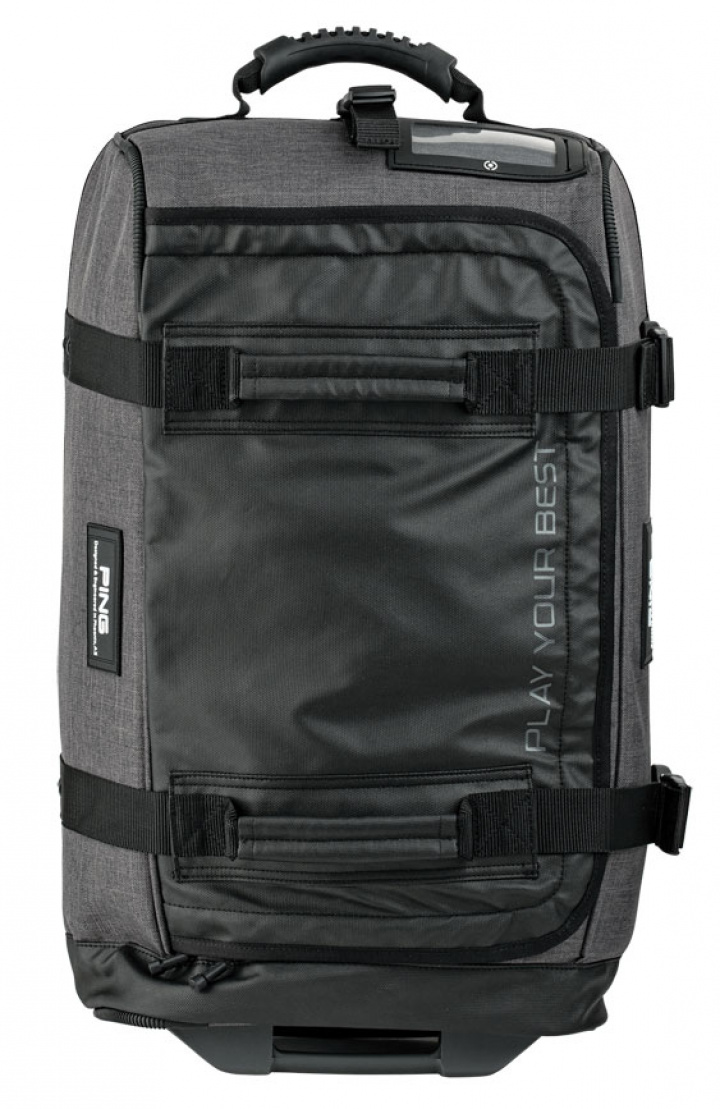 Ping Rolling Duffel Bag Heathered Grå i gruppen Tillbehör / Golftillbehör / Väskor / Dragväskor hos Dimbo Golf AB (4501021-95)