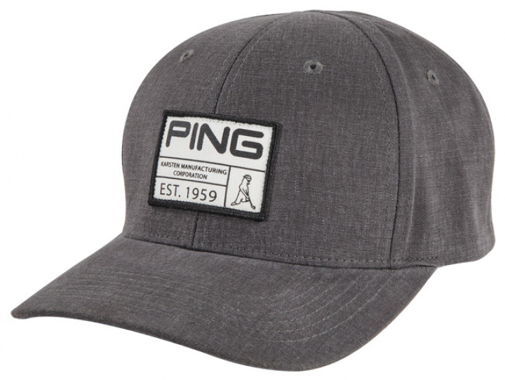 Ping Keps Vintage Patch Grå i gruppen Kläder / Accessoarer / KEPSAR hos Dimbo Golf AB (4502035-91)