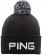 Ping Mssa Classic Bobble Knit Svart/Vit