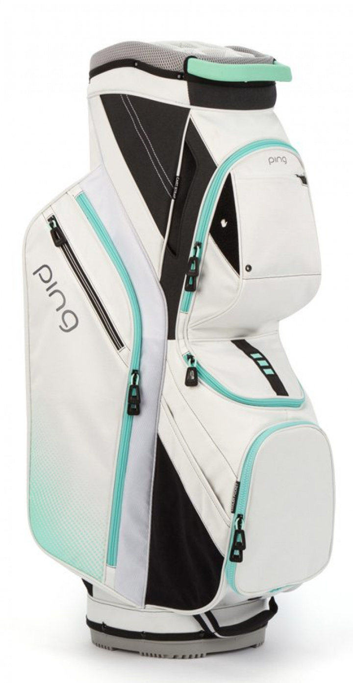 Ping Vagnbag Traverse Dam Vit/Mint i gruppen Bagar / Vagnbagar hos Dimbo Golf AB (4512021-1041)