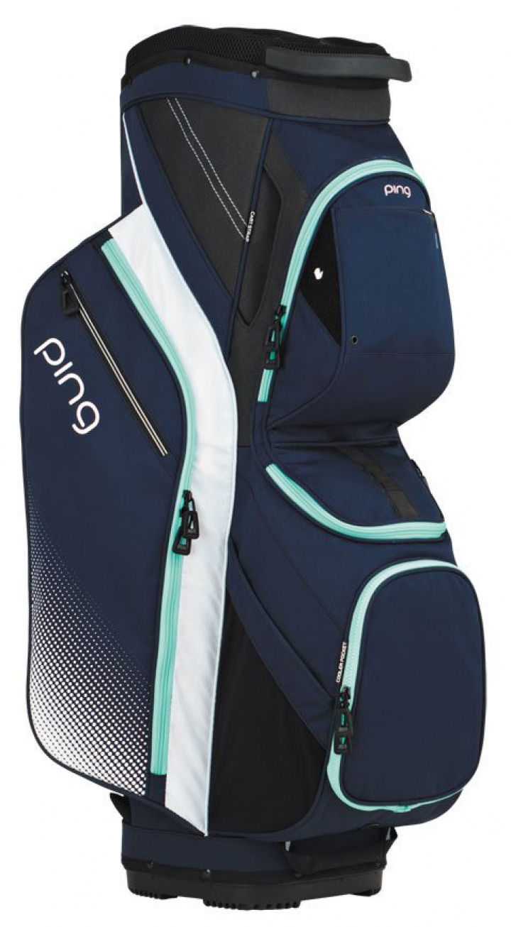 Ping Vagnbag Traverse Dam Blå/Mint i gruppen Bagar / Vagnbagar hos Dimbo Golf AB (4512021-8041)