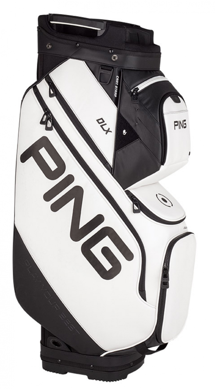 Ping Vagnbag DLX Vit/Svart i gruppen Bagar / Vagnbagar hos Dimbo Golf AB (4512024-01)