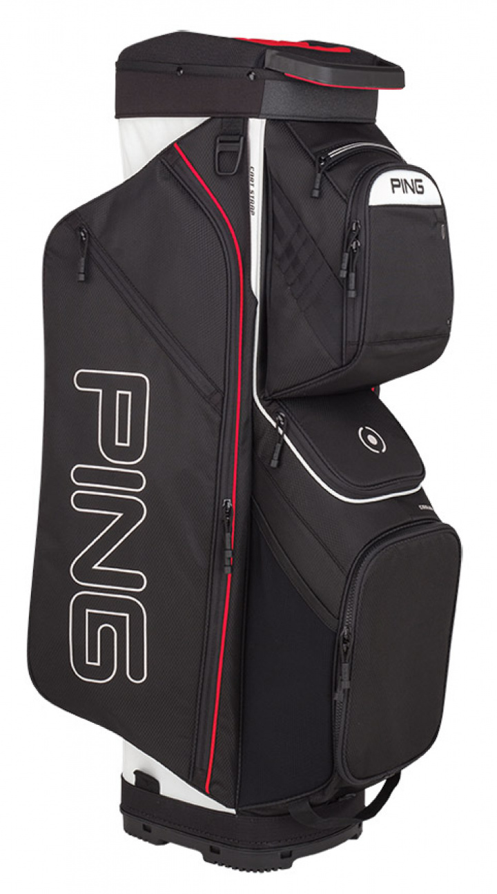 Ping Vagnbag Traverse Svart/Vit/Röd i gruppen Bagar / Vagnbagar hos Dimbo Golf AB (4512027-03)