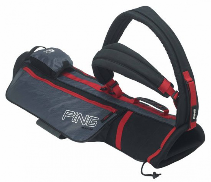 Ping Bärbag Pencil Moon-Lite Svart/Grafit/Röd i gruppen Bagar / Pencilbagar hos Dimbo Golf AB (4513003-999555)