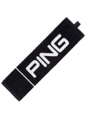 Ping Handduk Trifold Svart/Svart