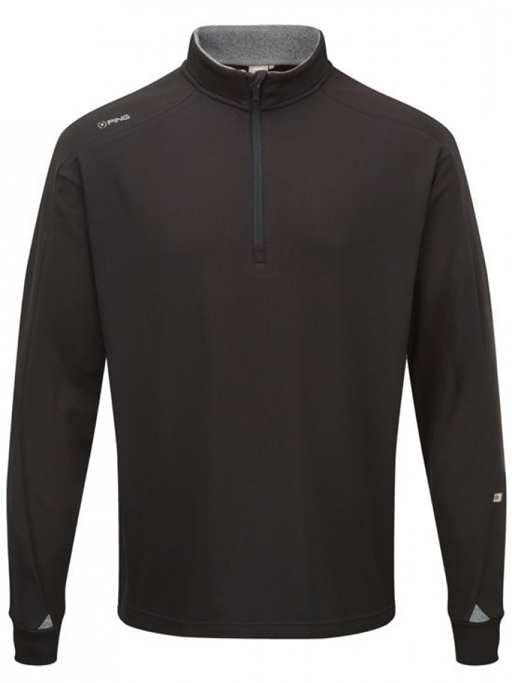 Ping Pullover Half Zip Herr Regent Svart i gruppen Rea / Rea Kläder / Herr hos Dimbo Golf AB (4554001-0604r)